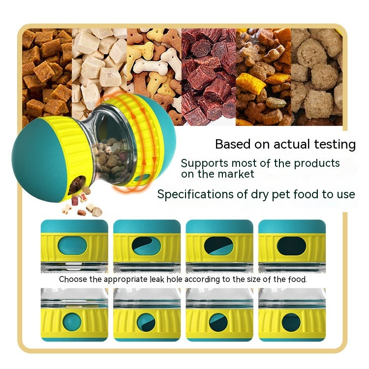 Smart Bite Interactive Food Dispensing Dog Toy – Slow Feeder Puzzle Ball