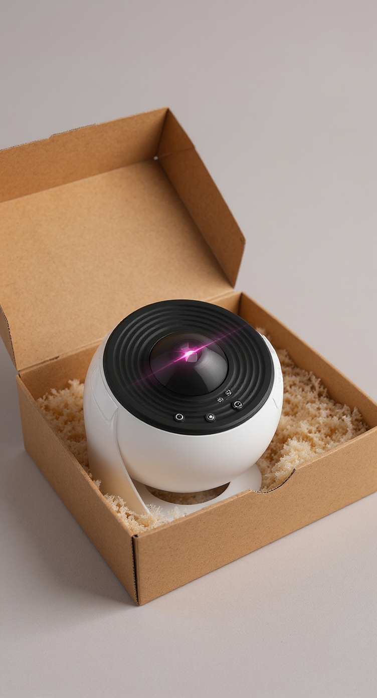 Galaxy Star Projector | 360° Rotating Night Light