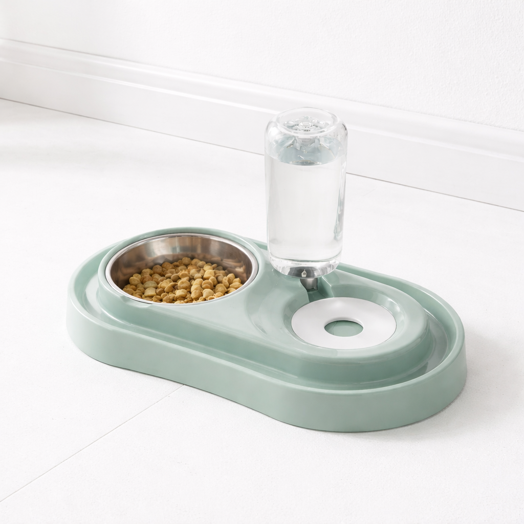 Hydra Bowl Automatic Dog Food & Water Feeder
