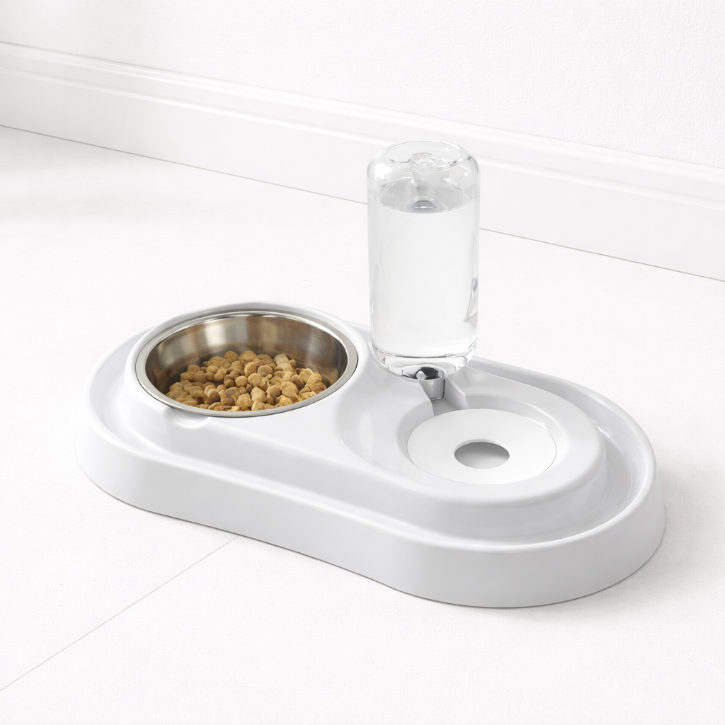 Hydra Bowl Automatic Dog Food & Water Feeder