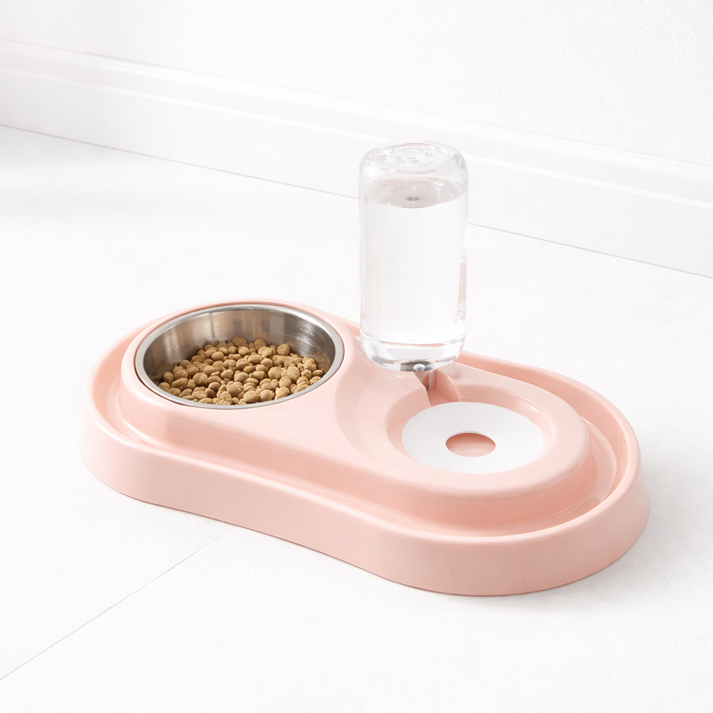 Hydra Bowl Automatic Dog Food & Water Feeder
