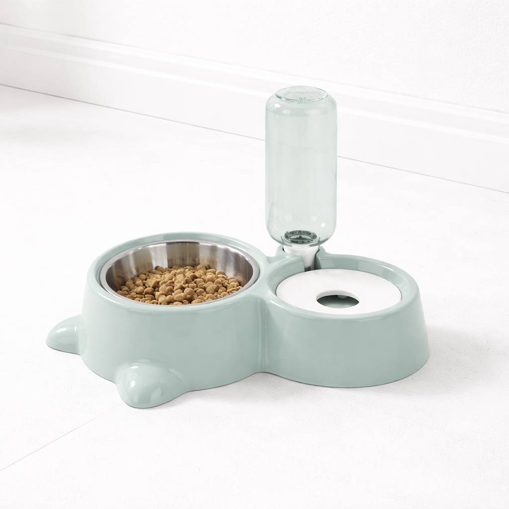 Hydra Bowl Automatic Dog Food & Water Feeder