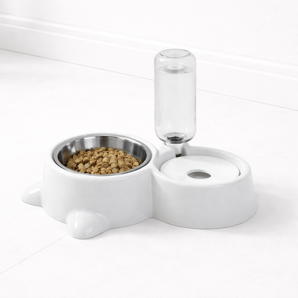 Hydra Bowl Automatic Dog Food & Water Feeder