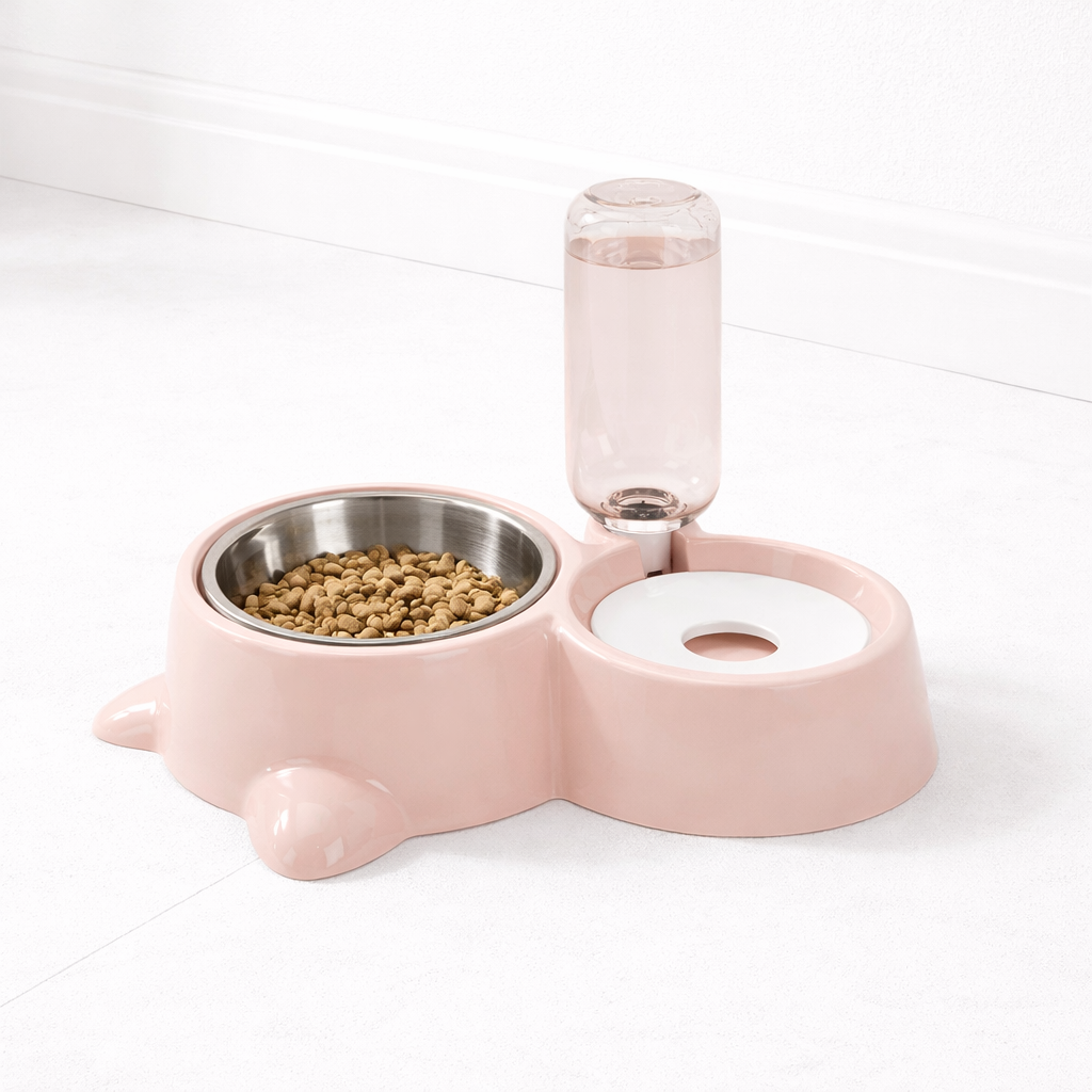 Hydra Bowl Automatic Dog Food & Water Feeder