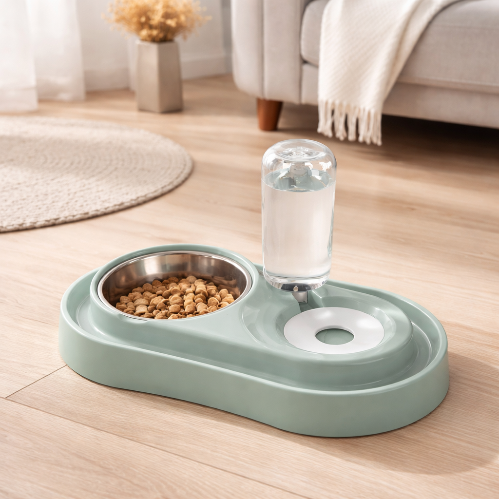 Hydra Bowl Automatic Dog Food & Water Feeder