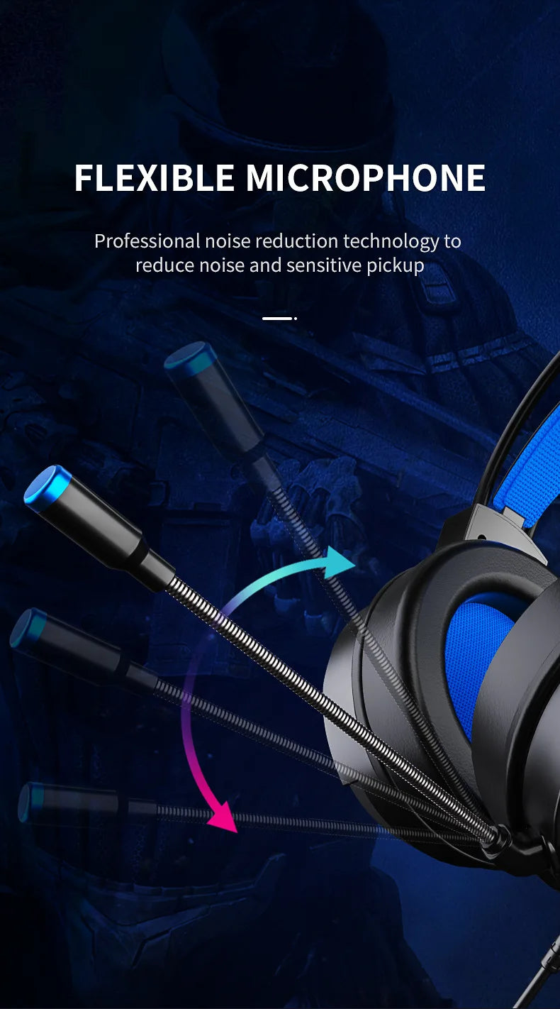 G60 RGB Gaming Headset - Hear Every Detail, Feel Every Battle