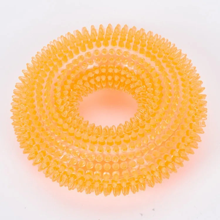 Indestructible Dog Teether & Training Toy – TPR Molar Chew for Large Dogs | GWJ16