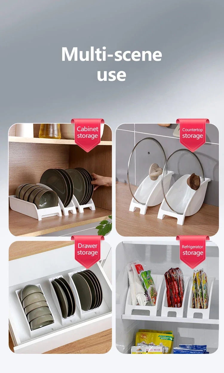 Adjustable Space-Saving Kitchen Rack | Multifunctional Dish & Bowl Organizer for Sink or Countertop