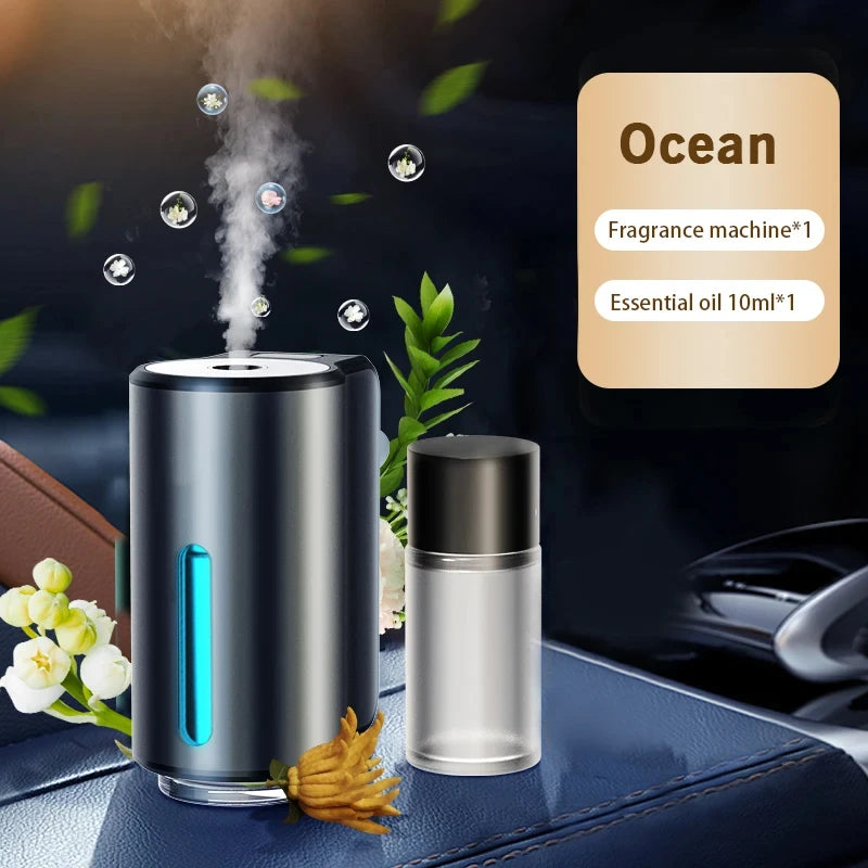 Smart Car Aroma Diffuser – Automatic Mist & Odor Remover