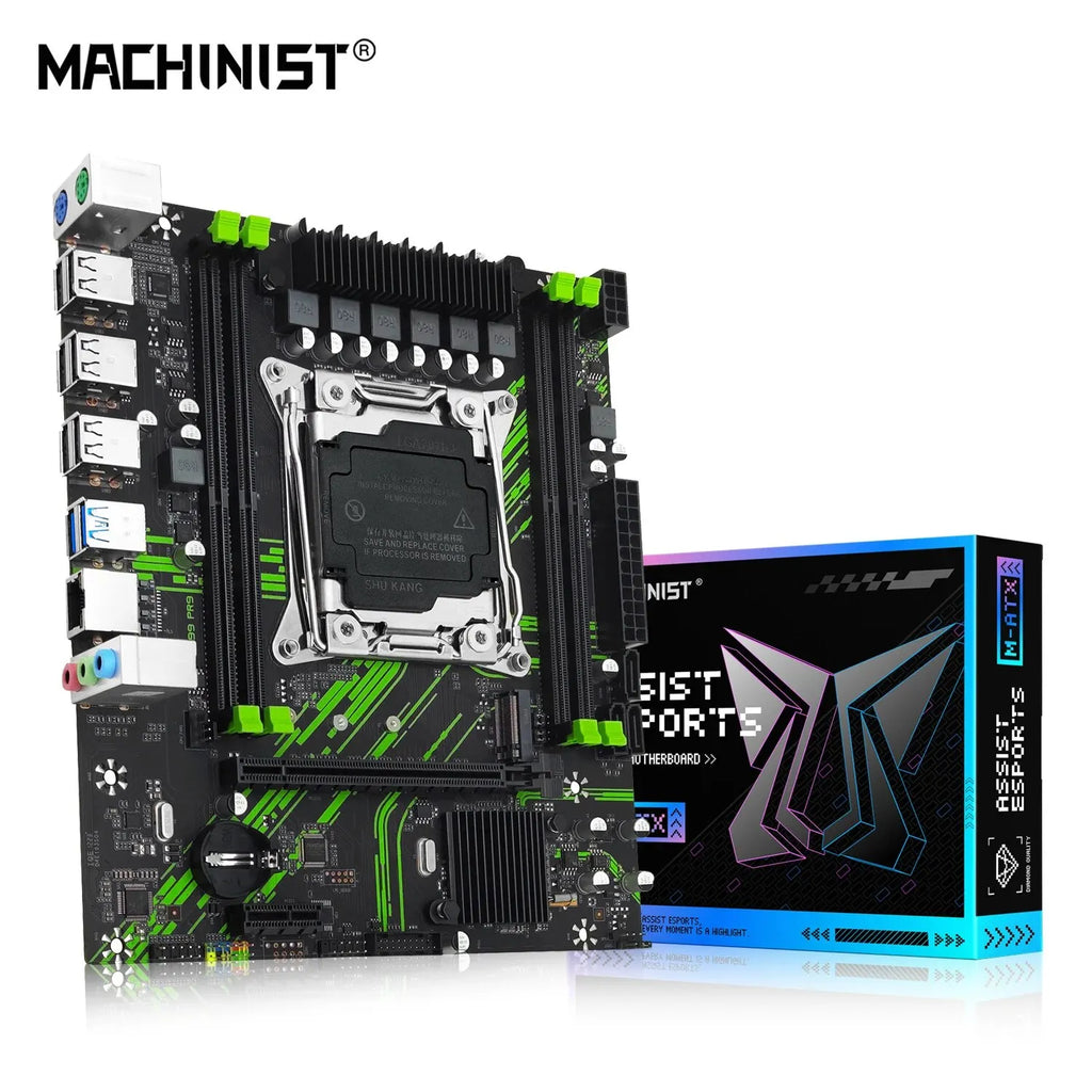 MACHINIST X99 PR9 Motherboard | LGA 2011-3 Intel Xeon E5 V3/V4 Support | DDR4 RAM