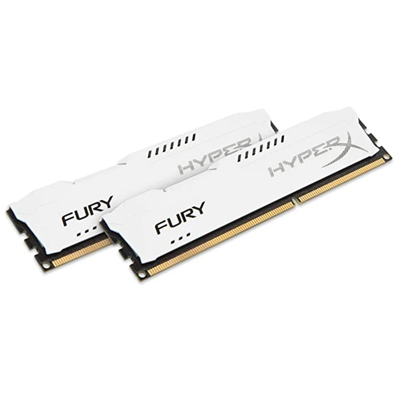 Fury x Hyper DDR3 Desktop RAM Kit — 8GB (2×4GB) / 16GB (2×8GB) | 1333/1600/1866MHz | 240-Pin DIMM