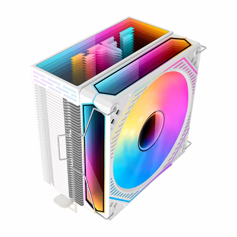 MetalFish FR600 Infinity Mirror ARGB CPU Air Cooler | 6 Heat Pipes | 153mm Tower | 120mm PWM Fan