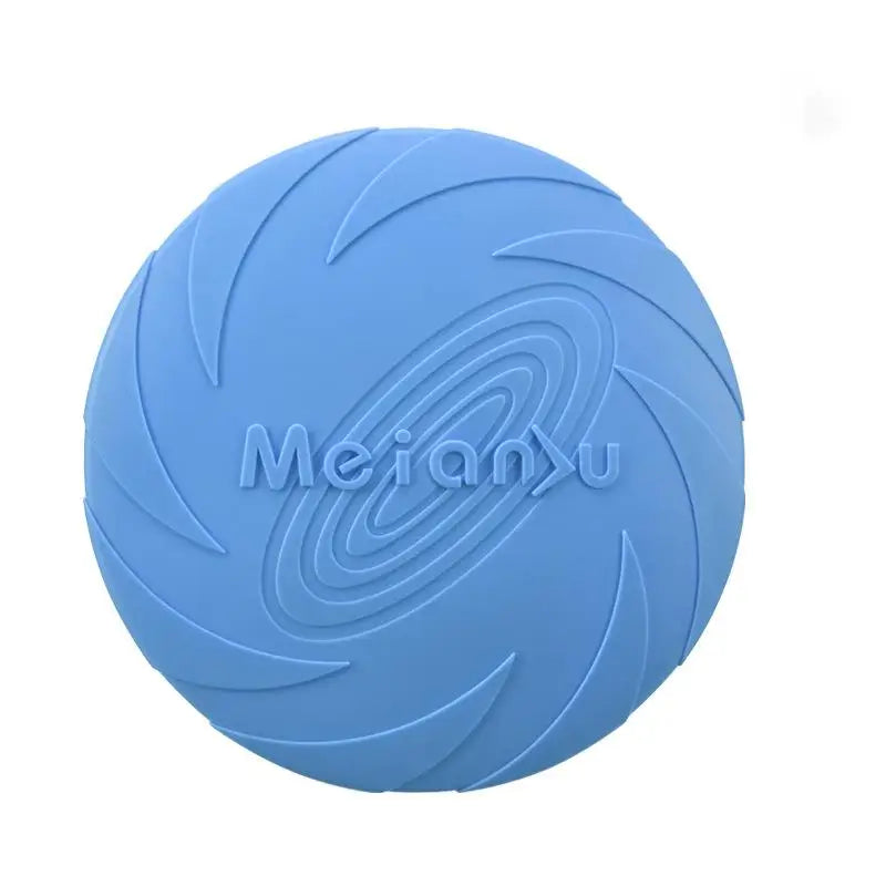 Durable Flying Disc Dog Toy - Bite-Resistant Frisbee for Outdoor Play & Puppy Training | Soft, Safe & Interactive