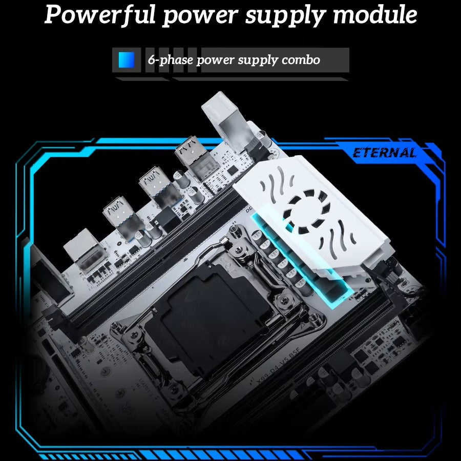X99 Gaming Motherboard | LGA 2011-3 | Supports Xeon E5 Series | Dual-Channel DDR4