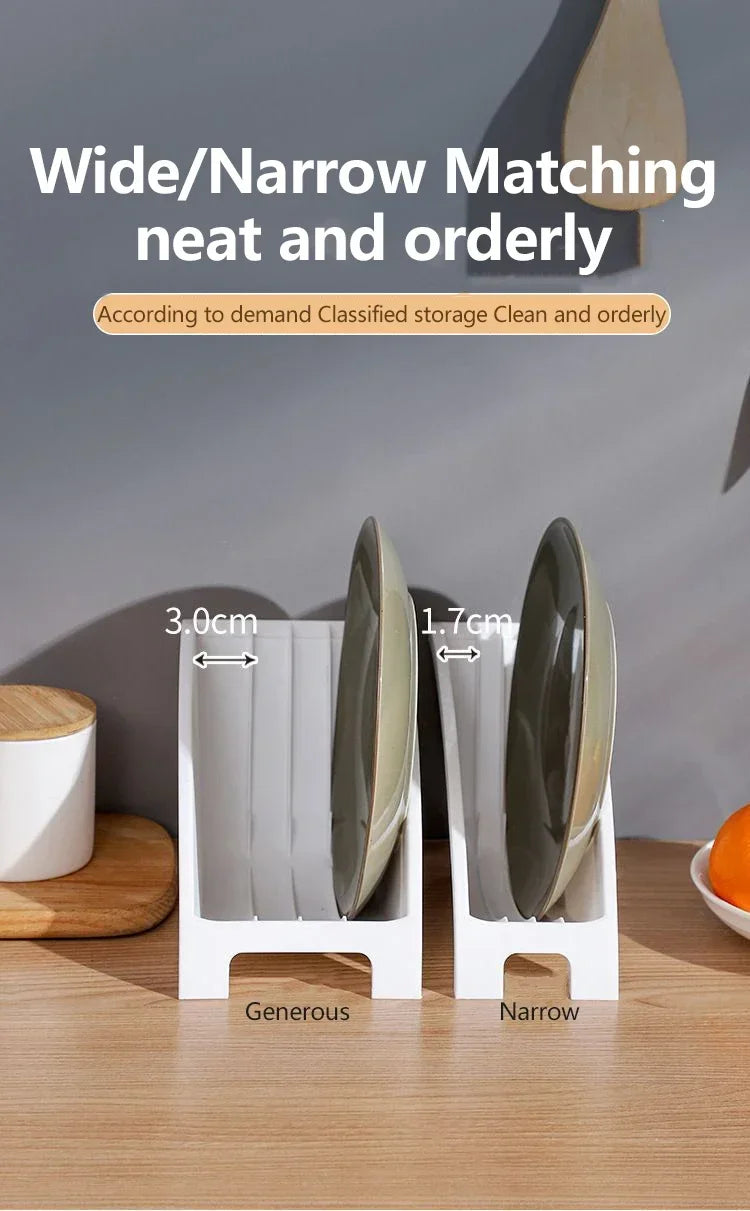 Adjustable Space-Saving Kitchen Rack | Multifunctional Dish & Bowl Organizer for Sink or Countertop