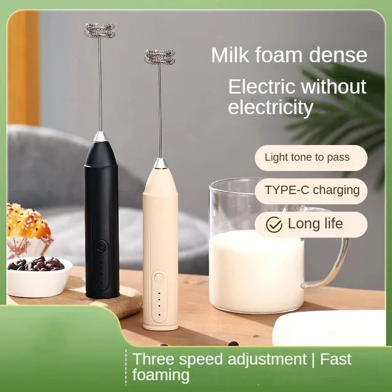 Xiaomi Portable Electric Milk Frother - USB Rechargeable Handheld Foam Maker for Coffee, Latte & Cappuccino