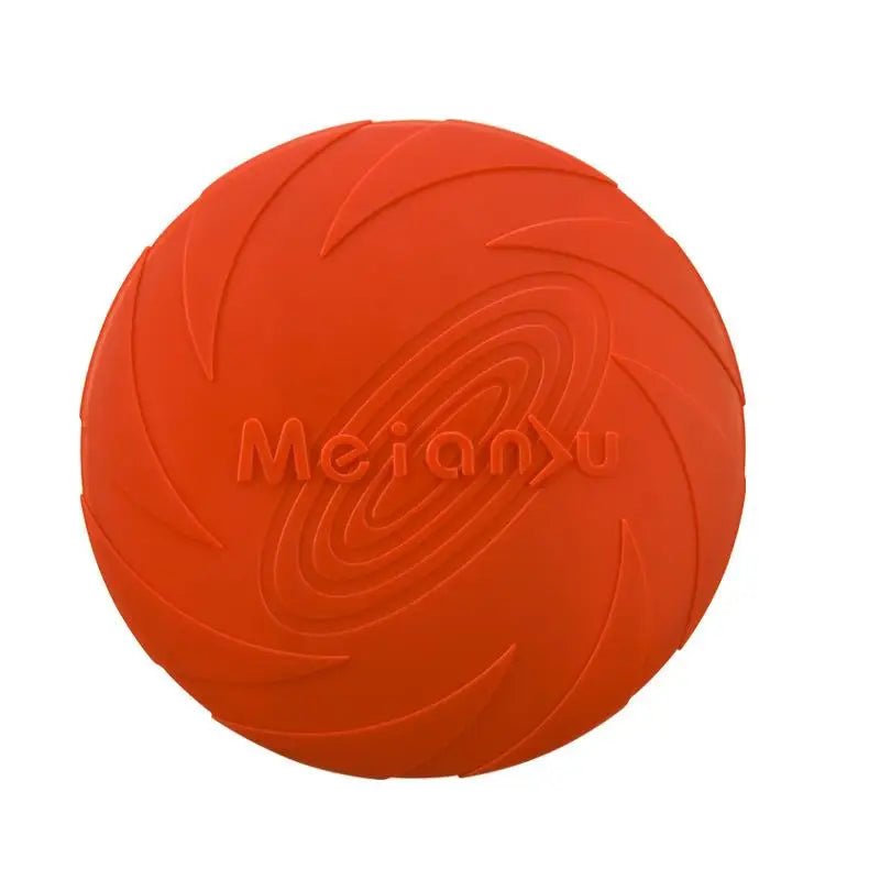 Durable Flying Disc Dog Toy - Bite-Resistant Frisbee for Outdoor Play & Puppy Training | Soft, Safe & Interactive
