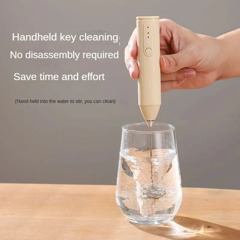 Xiaomi Portable Electric Milk Frother - USB Rechargeable Handheld Foam Maker for Coffee, Latte & Cappuccino