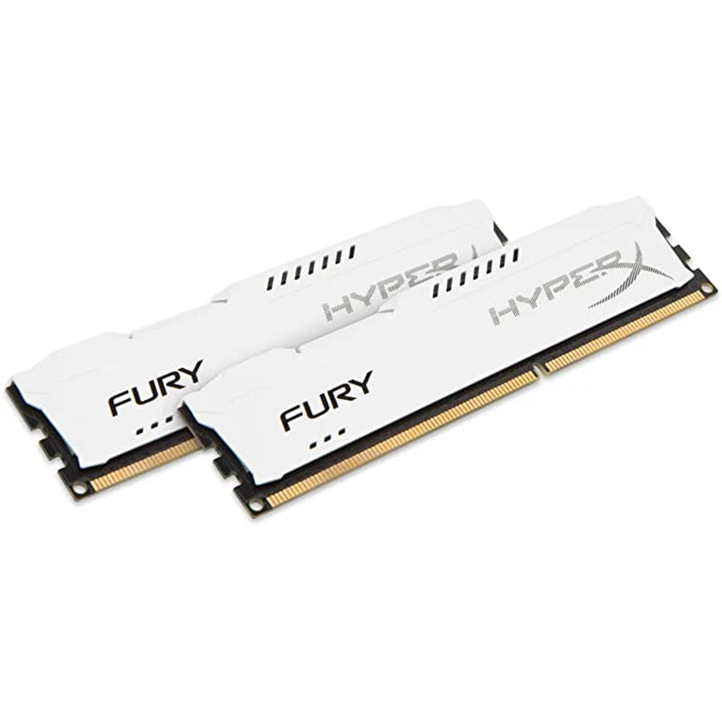 Fury x Hyper DDR3 Desktop RAM Kit — 8GB (2×4GB) / 16GB (2×8GB) | 1333/1600/1866MHz | 240-Pin DIMM