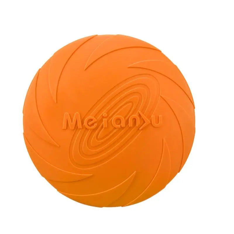 Durable Flying Disc Dog Toy - Bite-Resistant Frisbee for Outdoor Play & Puppy Training | Soft, Safe & Interactive