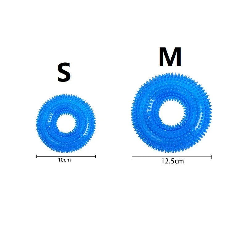Indestructible Dog Teether & Training Toy – TPR Molar Chew for Large Dogs | GWJ16