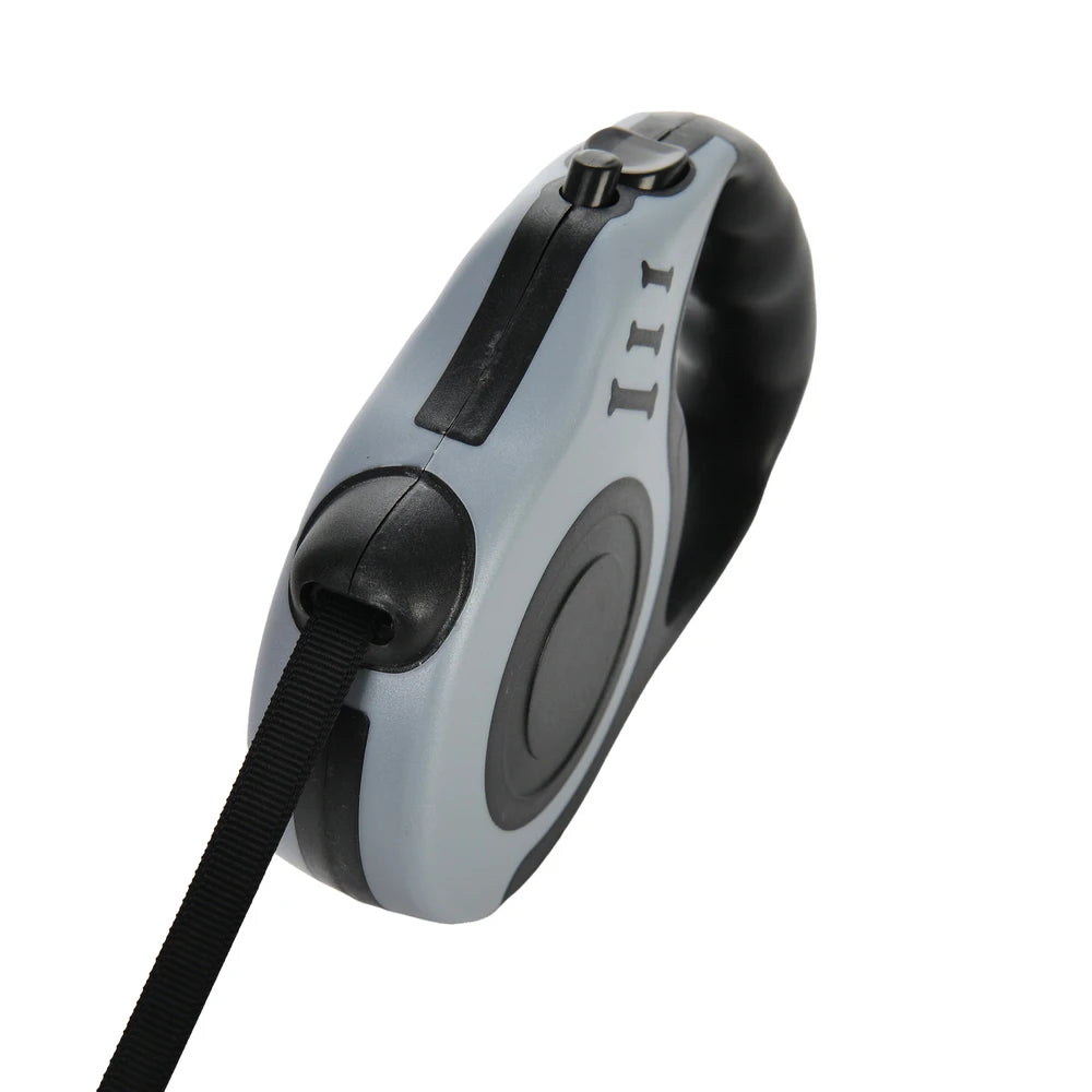 Automatic Retractable Dog Leash – 3M & 5M Strong Nylon Lead for Dogs & Cats | Durable One-Hand Brake & Lock System