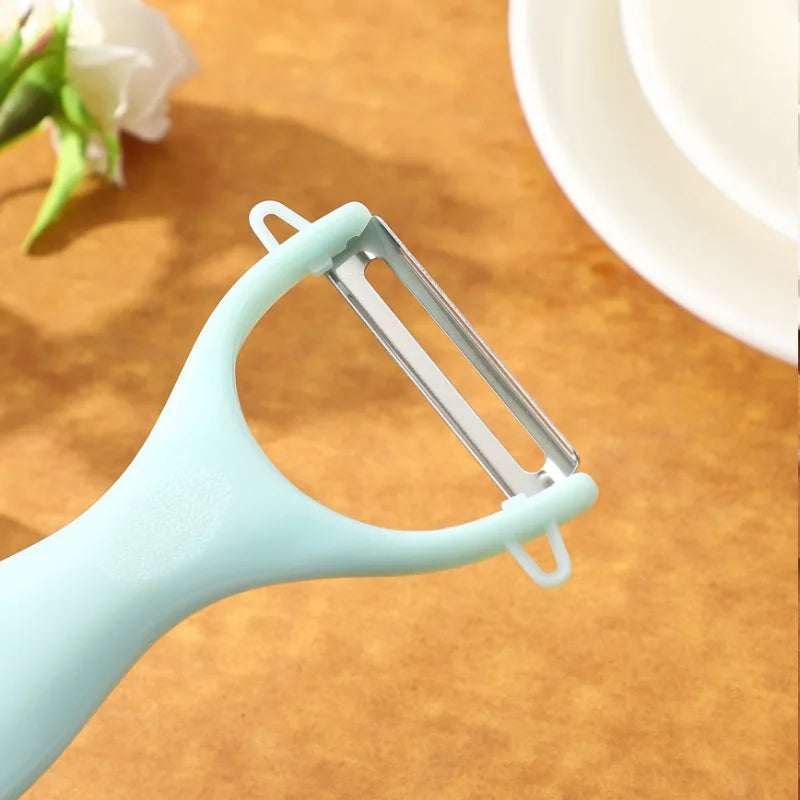Stainless Steel Fruit & Vegetable Peeler - Sharp, Durable & Easy Grip