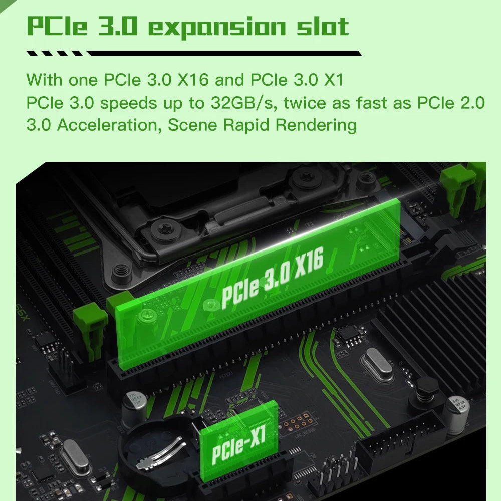 MACHINIST X99 PR9 Motherboard | LGA 2011-3 Intel Xeon E5 V3/V4 Support | DDR4 RAM