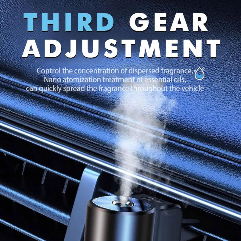 Smart Car Aroma Diffuser – Automatic Mist & Odor Remover