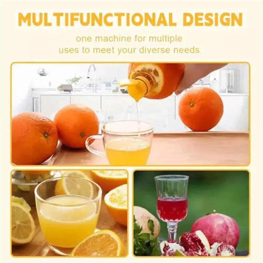 Mini Citrus Juicer - Manual Lemon & Orange Squeezer, Easy Juice Extractor for Freshness