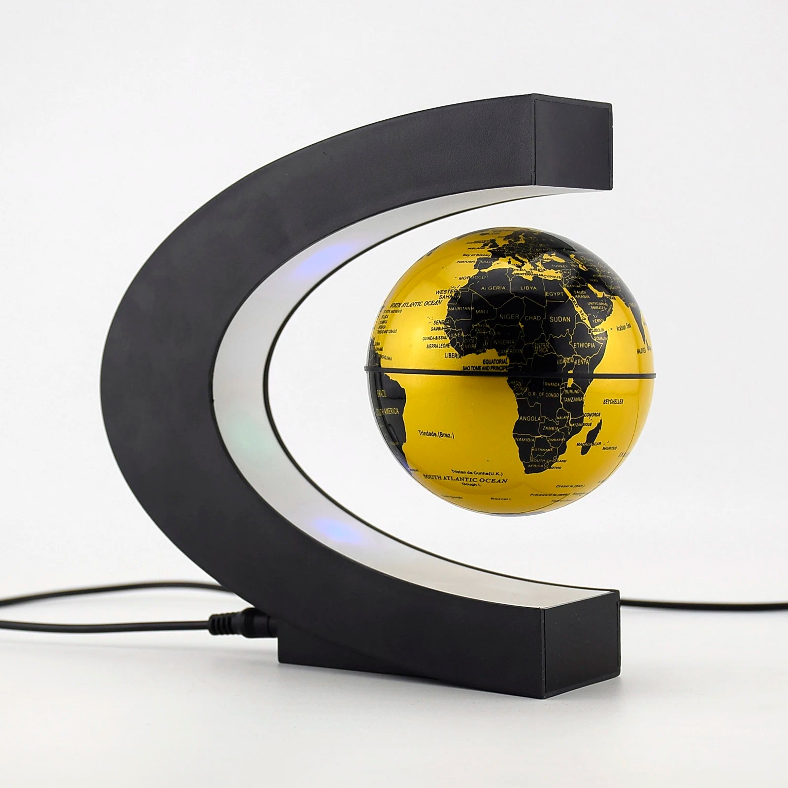Magnetic Floating Levitating Globe Lamp | LED Anti-Gravity World Map Desk Decor | Unique Gift for Home & office