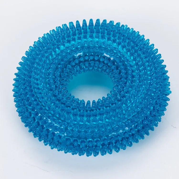 Indestructible Dog Teether & Training Toy – TPR Molar Chew for Large Dogs | GWJ16