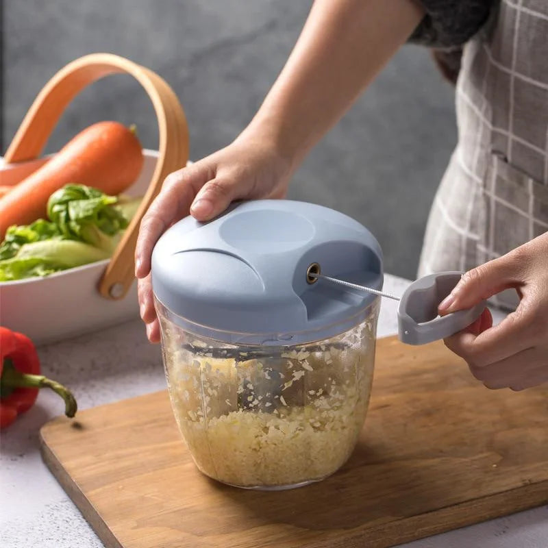 Manual Meat Mincer & Vegetable Chopper - Easy Kitchen Prep