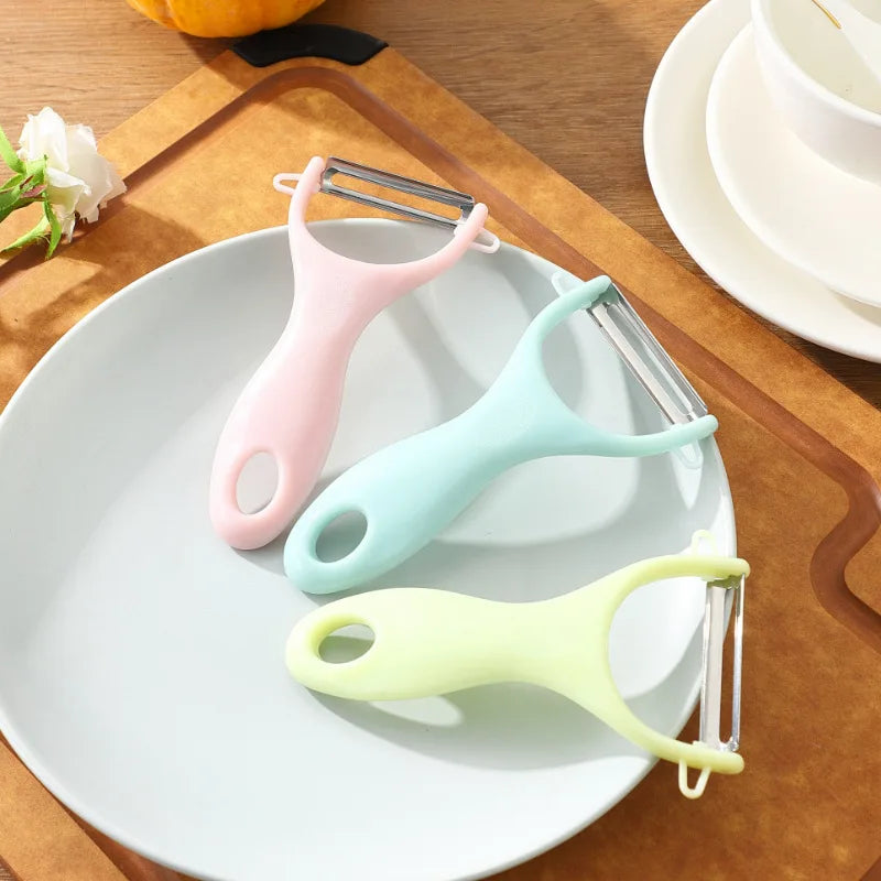Stainless Steel Fruit & Vegetable Peeler - Sharp, Durable & Easy Grip