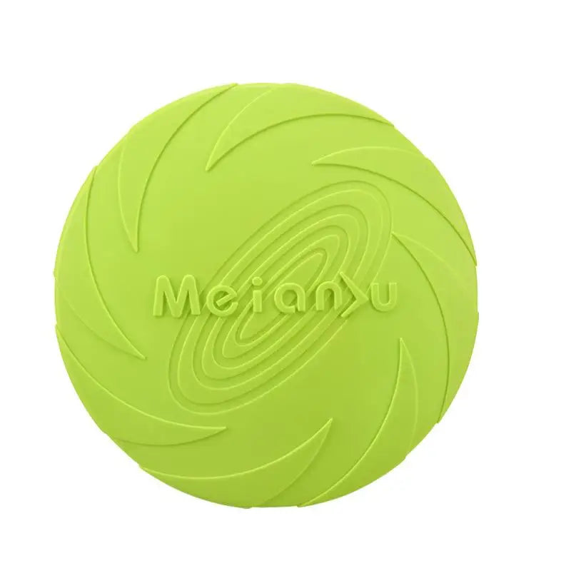 Durable Flying Disc Dog Toy - Bite-Resistant Frisbee for Outdoor Play & Puppy Training | Soft, Safe & Interactive