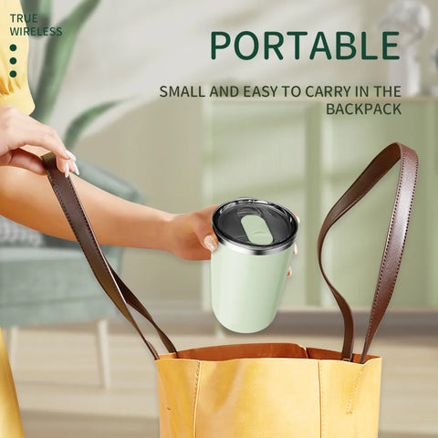 Automatic Self-Stirring Magnetic Mug - Stainless Steel Coffee & Milk Mixing Cup With USB Portable