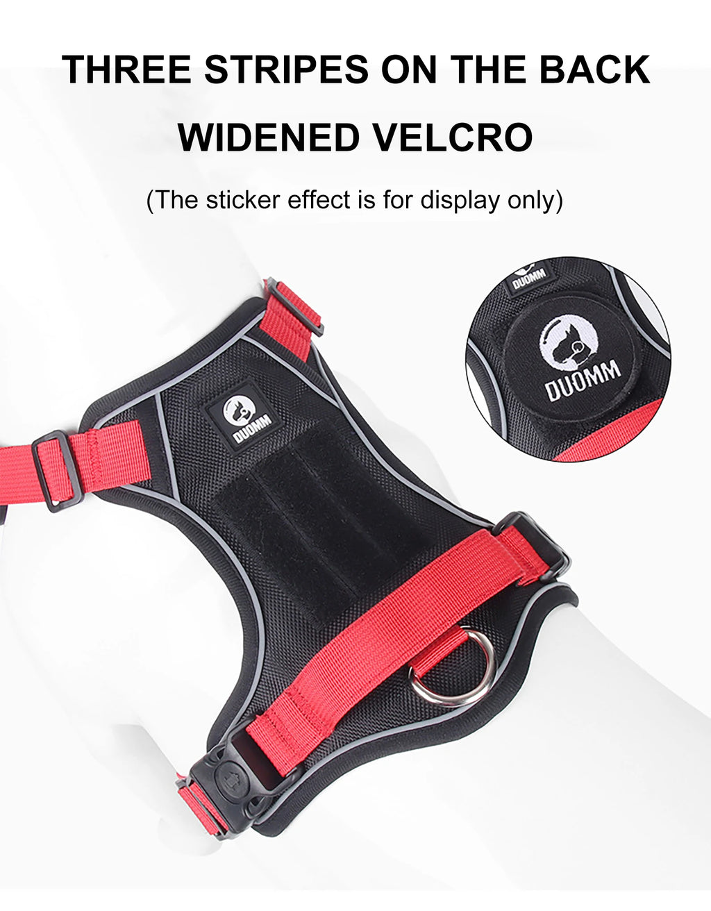 Reflective No-Pull Harness | Adjustable Tactical Vest for Medium & Large Dogs - Durable 1680D Oxford Waterproof Design