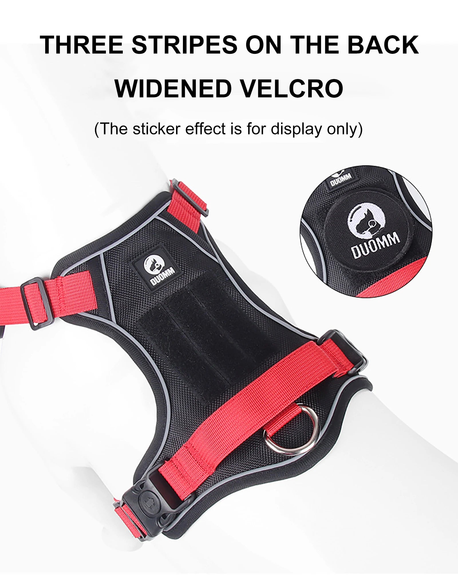 Reflective No-Pull Harness | Adjustable Tactical Vest for Medium & Large Dogs - Durable 1680D Oxford Waterproof Design