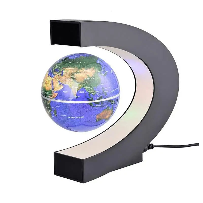 Magnetic Floating Levitating Globe Lamp | LED Anti-Gravity World Map Desk Decor | Unique Gift for Home & office