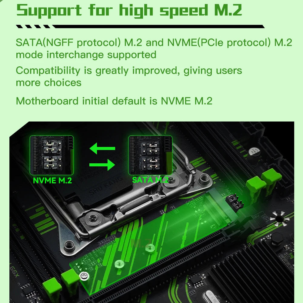 MACHINIST X99 PR9 Motherboard | LGA 2011-3 Intel Xeon E5 V3/V4 Support | DDR4 RAM