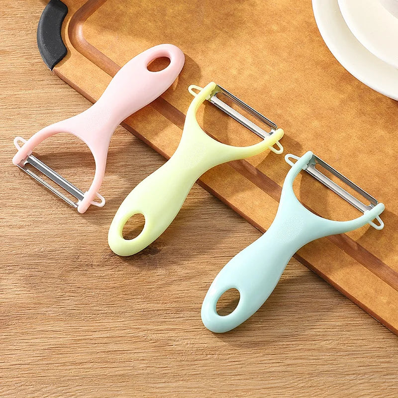 Stainless Steel Fruit & Vegetable Peeler - Sharp, Durable & Easy Grip