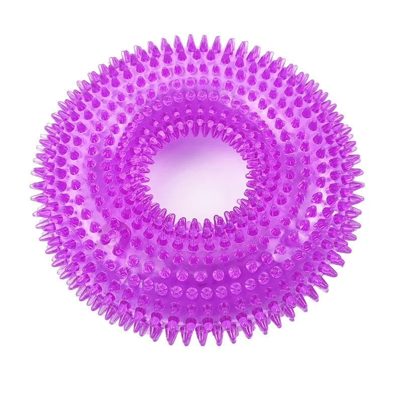 Indestructible Dog Teether & Training Toy – TPR Molar Chew for Large Dogs | GWJ16