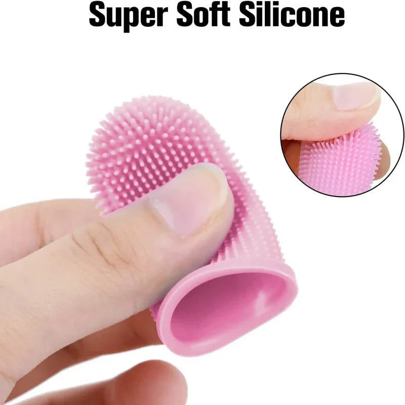 Keep Your Pup's Smile Bright - Super Soft Pet Finger Toothbrush