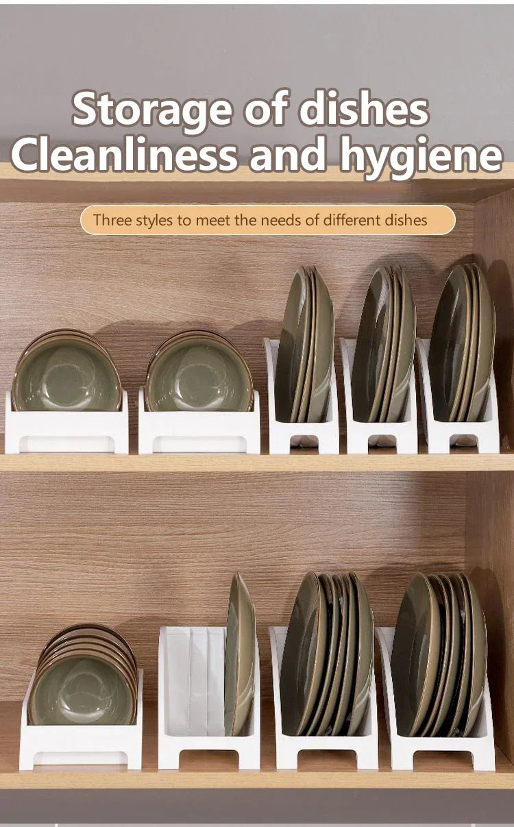 Adjustable Space-Saving Kitchen Rack | Multifunctional Dish & Bowl Organizer for Sink or Countertop