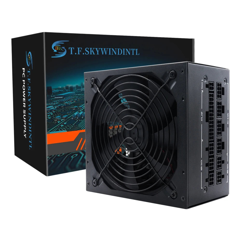 TF SKYWINDINTL 1000W 80+ Gold Fully Modular ATX Gaming Power Supply | High-Efficiency PSU for PC Builds
