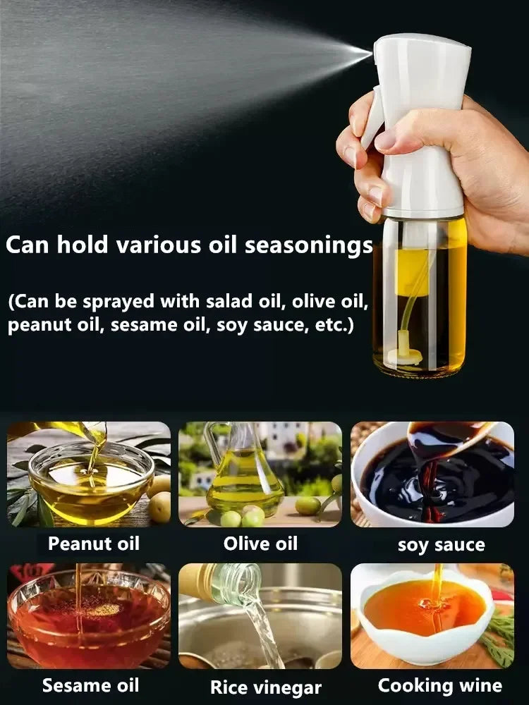Premium Kitchen Oil Spray Bottle - Healthy Cooking Sprayer