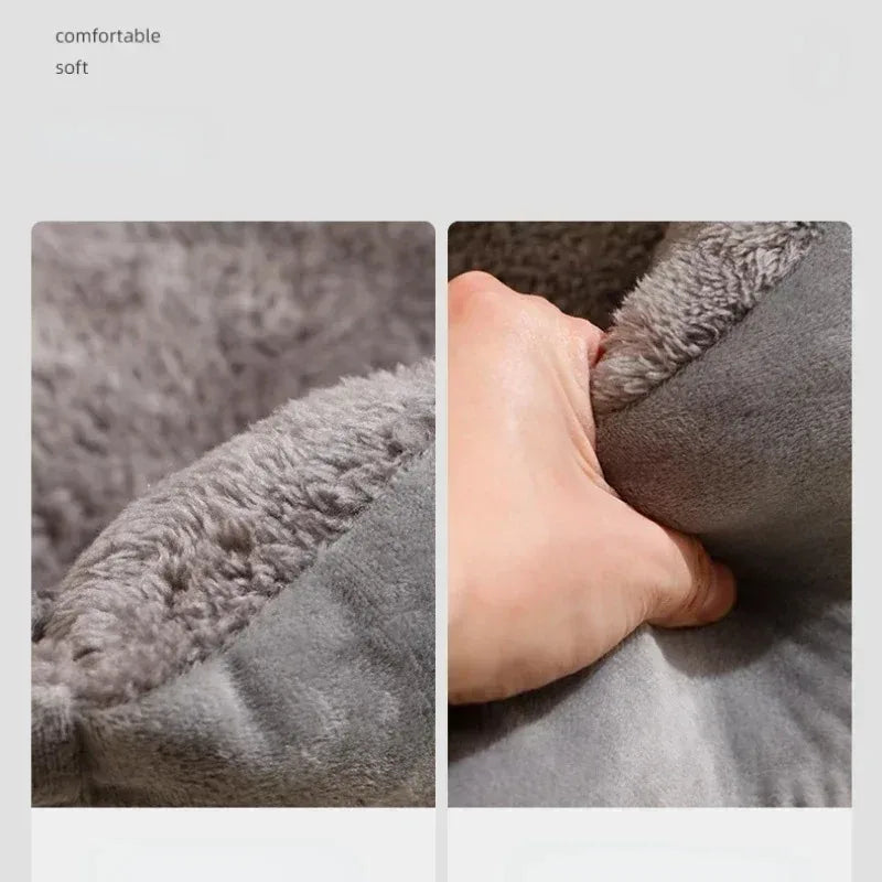 Ultra-Soft Pet Bed & Mat for Cats & Dogs | Washable, Non-Slip, Cozy Cushion for All Seasons (S–XXL Sizes)