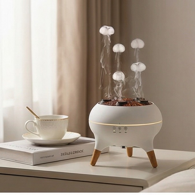 Dynamic Jellyfish Aroma Diffuser | 250ml Essential Oil Humidifier with LED Mood Lights