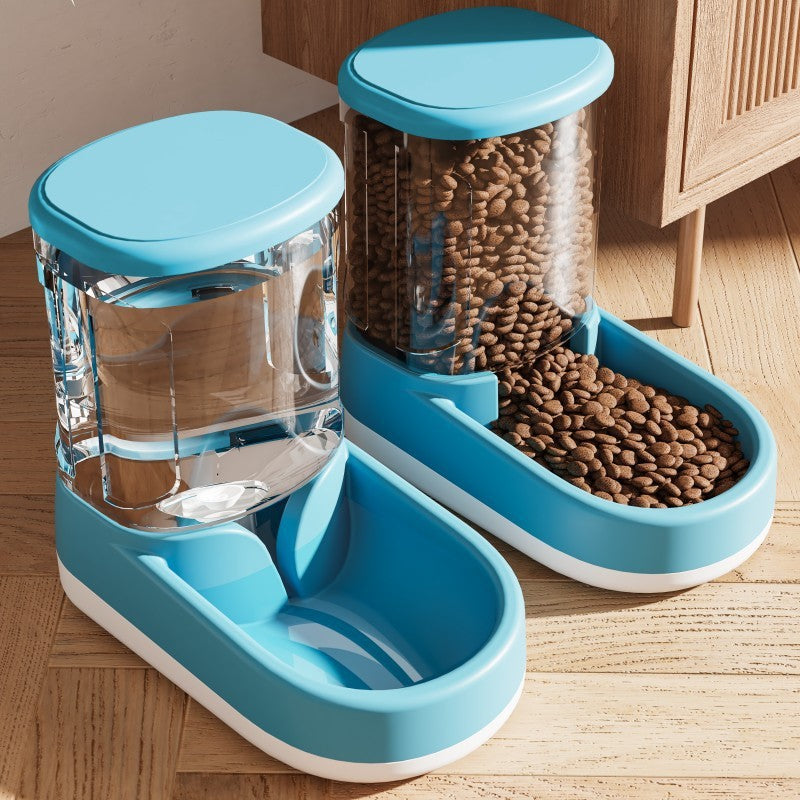 Hydra Bowl Auto Pet Water & Food Dispenser – No-Spill Gravity Feeder