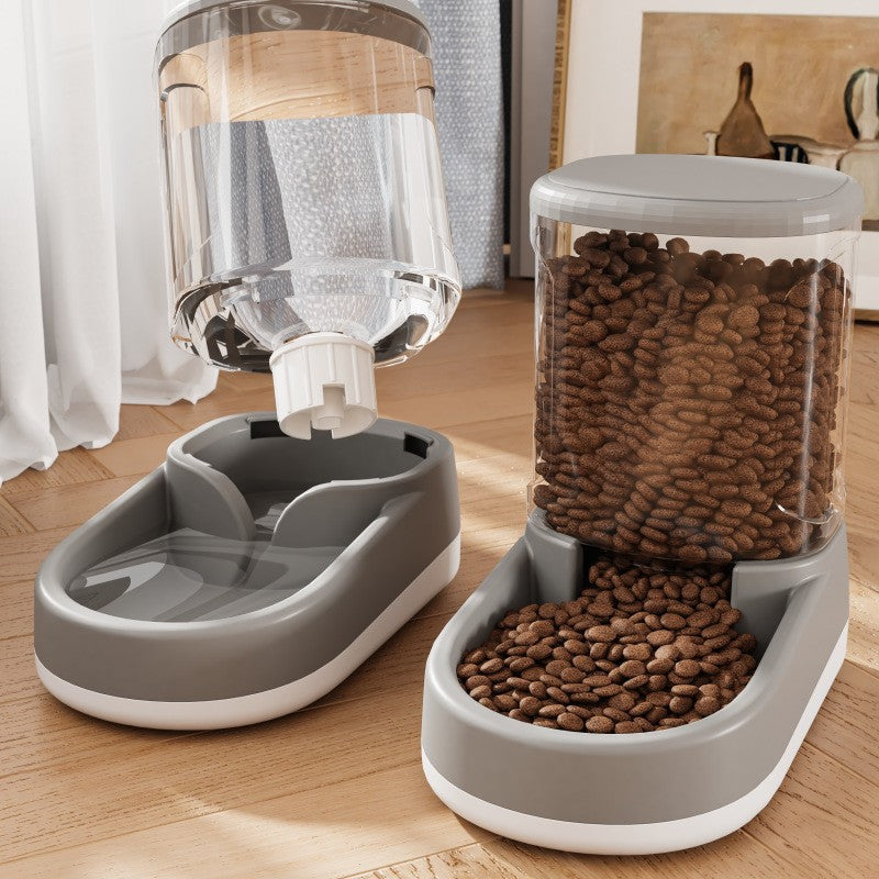 Hydra Bowl Auto Pet Water & Food Dispenser – No-Spill Gravity Feeder
